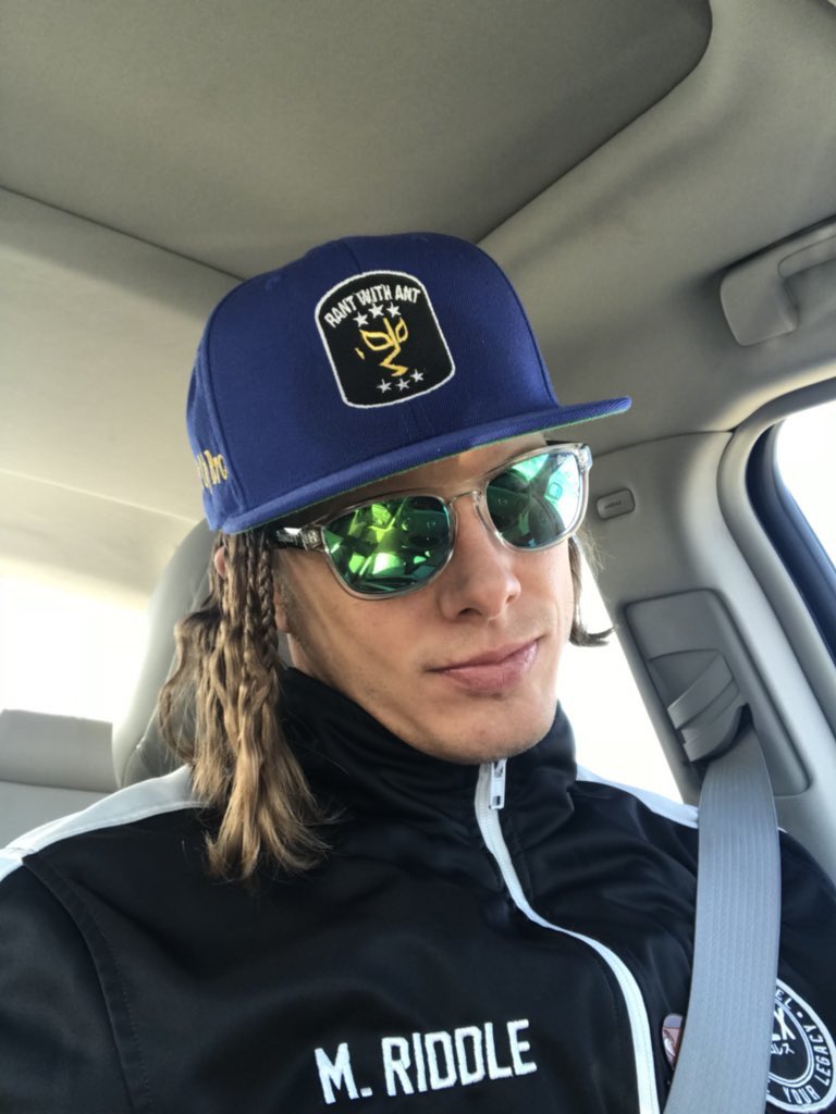 Addict_Wrestle's tweet photo. Bro Tips from @SuperKingofBros Matt Riddle:
Bro Tip 1: Always Buckle up for safety
Bro Tip 2: Represent #RantwithAnt
#StallionClub #KingofBros https://t.co/sXwGyQkGAh