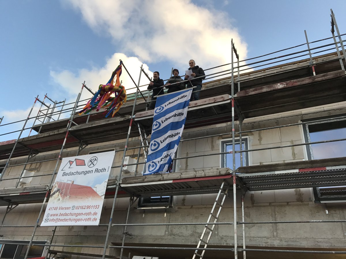 Marcus Optendrenk On Twitter Richtfest Am Haus Der Lebenshilfe