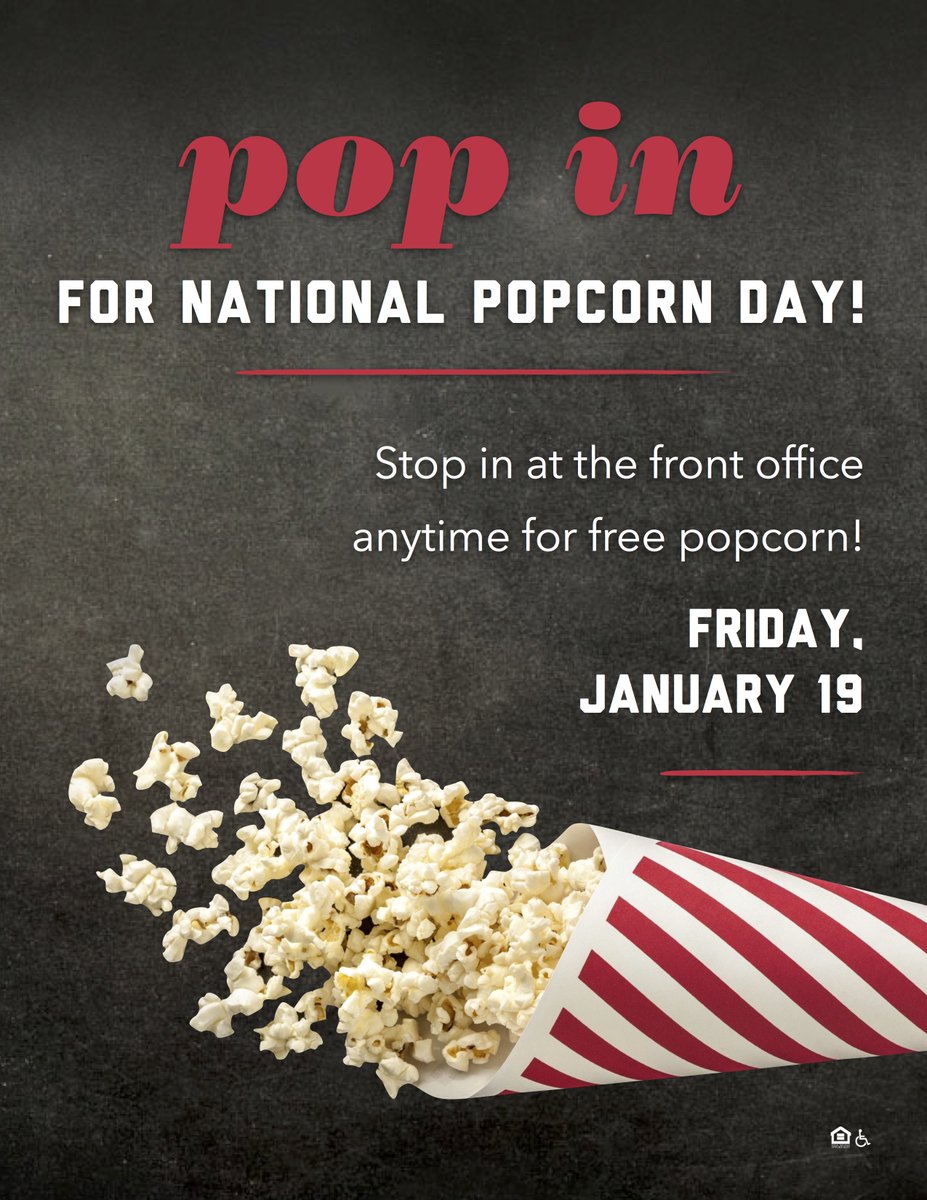 ParkHillSM's tweet photo. #NationalPopcornDay #SMTX #SanMarcos #ParkHill #Popcorn https://t.co/XDcacV3rYf
