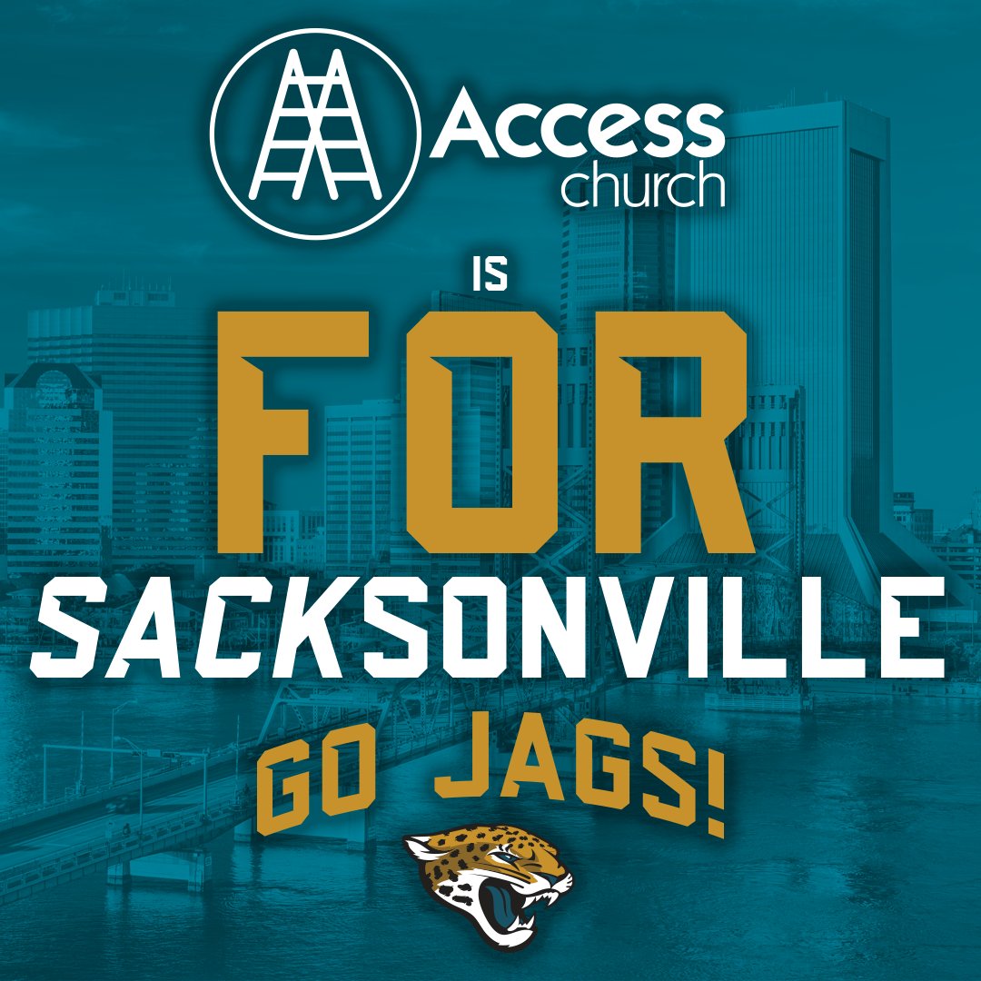 AccessStudents's tweet photo. Who else is excited for the weekend?! Let's go Jaguars! #DTWD #Sacksonville #GoJags #ForJacksonville #ForDuval #ForStJohns #ForJax #ilovejax #afcchampionship https://t.co/mxHxTVvjoo