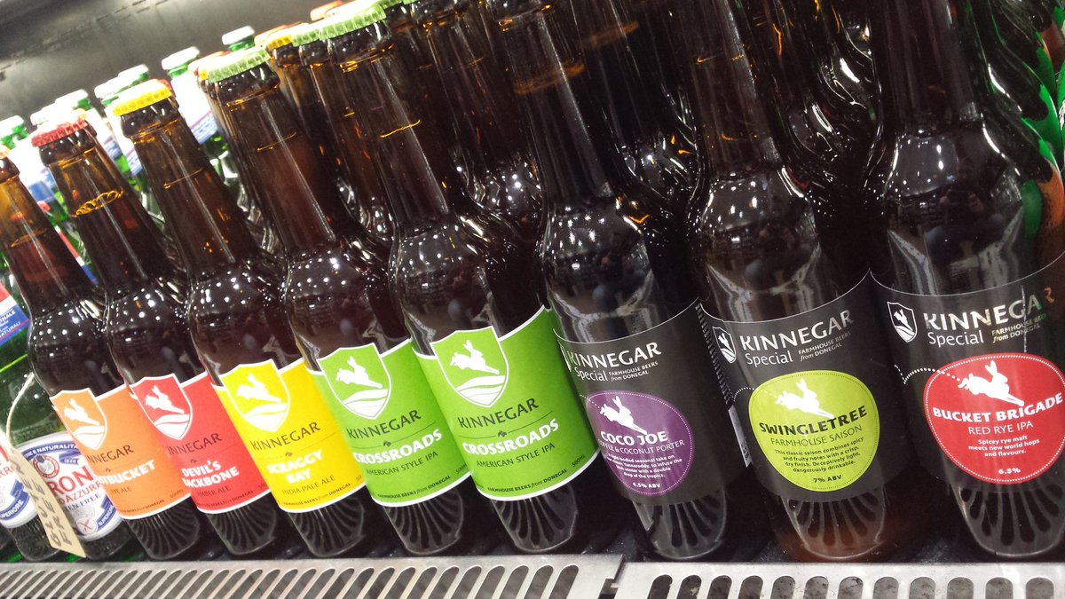 Full range of <a href="/KinnegarBrewing/">Kinnegar Brewing</a> just back! Some limited specials as well :) 
<a href="/GrandCruBeers/">Grand Cru Beers</a>