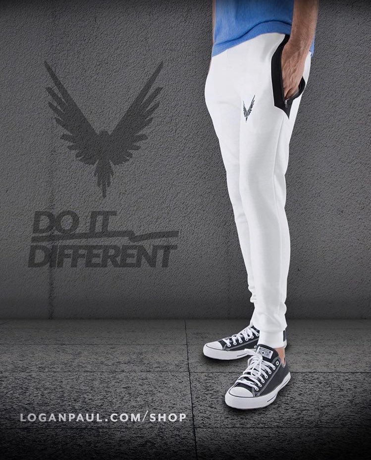 Be A Maverick On Twitter Our White Marled Joggers Are An Instant