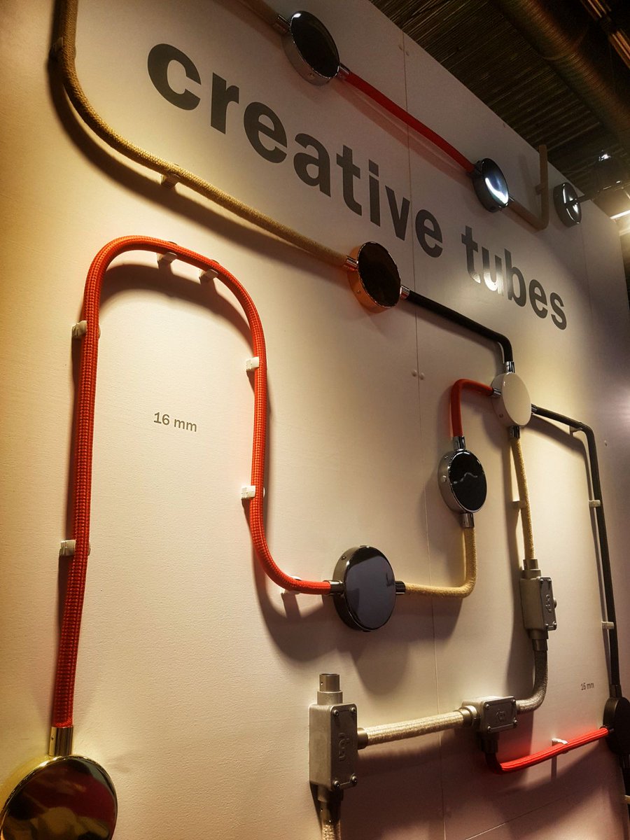 Here we go: the January 2018 edition of <a href="/MaisonObjet/">MAISON&OBJET</a> opened its doors today! 🇫🇷
Until Tuesday 23rd, come visit the Creative-Cables booth at Stand N25, in the Hall 6!

#CreativeCables #BeCreative | #MO18 #MO18BESTSTAND