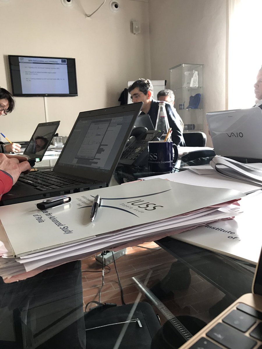 karineO12's tweet photo. #EUproject #Neurosome kick-off meeting with @BaroukiRobert #D. Sarigiannis https://t.co/xPYbqjb4lf