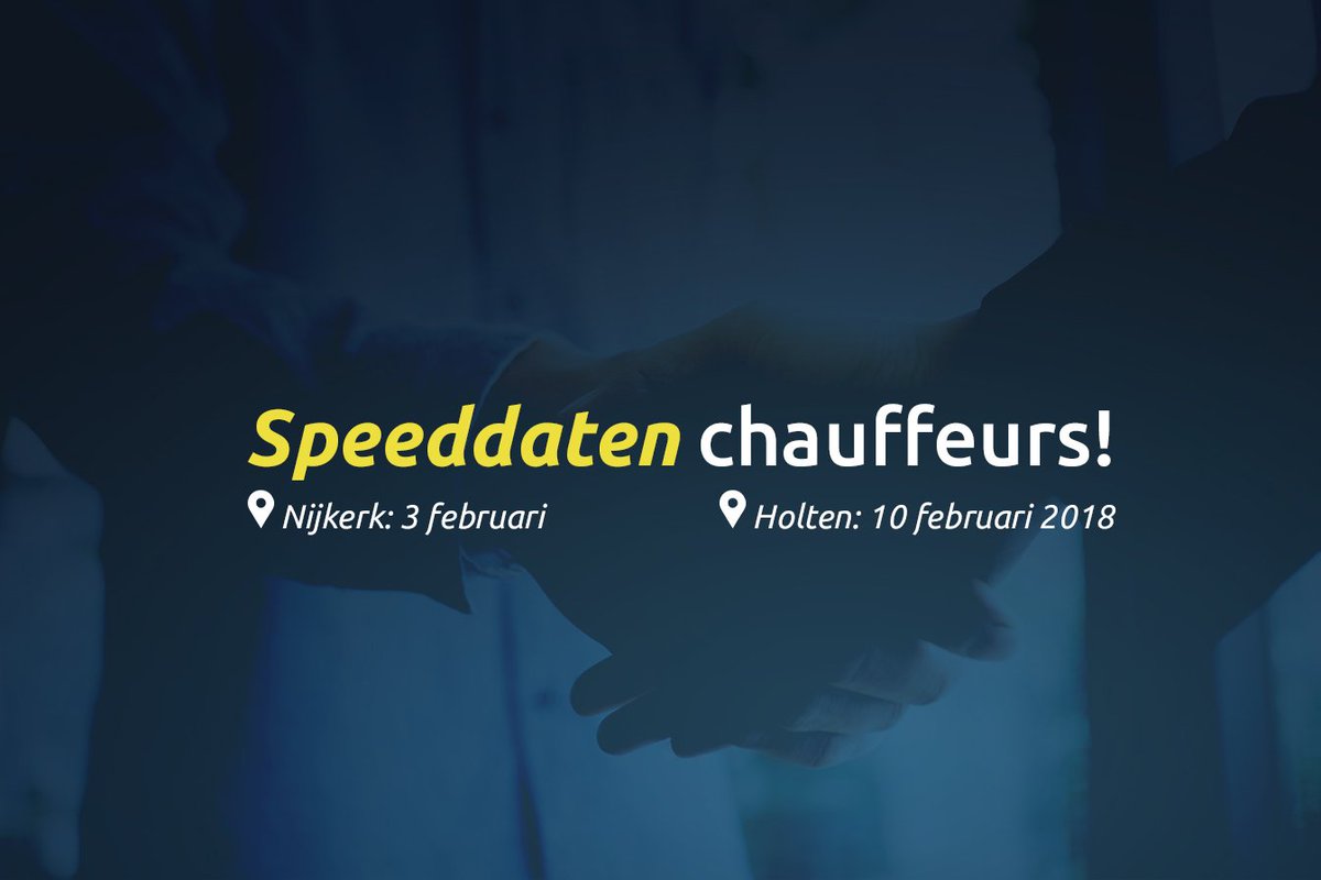 mullerffl's tweet photo. Speeddaten bij Müller in Holten en Nijkerk! Kom zaterdag 3 of 10 februari vrijblijvend langs om informatief kennis te maken. Wij vertellen graag meer over de mogelijkheden om bij ons te komen werken! Meer informatie op: https://t.co/bHxxSEa15G https://t.co/zJ7vDrcXwP