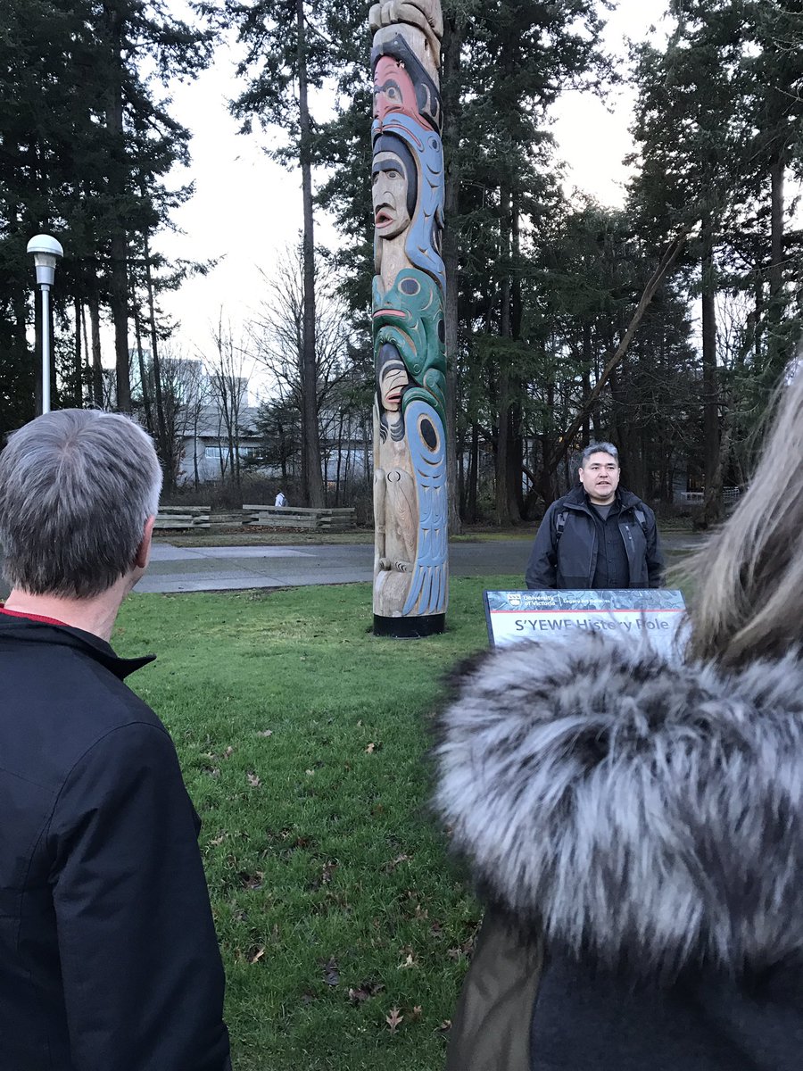 OBpulse's tweet photo. #OBNation take an evening for a powerful visit to @uvic to deepen their understanding of the aboriginal people, the new BC curriculum, and learning. #sd61learn #bcedchat https://t.co/UGGmef261S