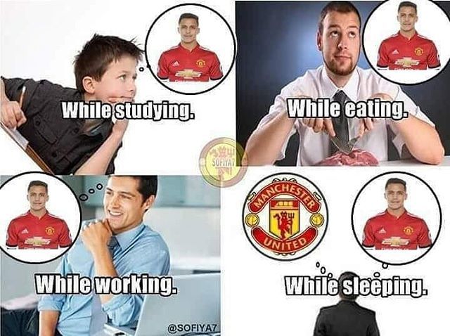 saravi29's tweet photo. #mufc #sanchez #alexis #transferwindow announce it soon https://t.co/TrtZfsmMOn https://t.co/CFm7BpVnz0