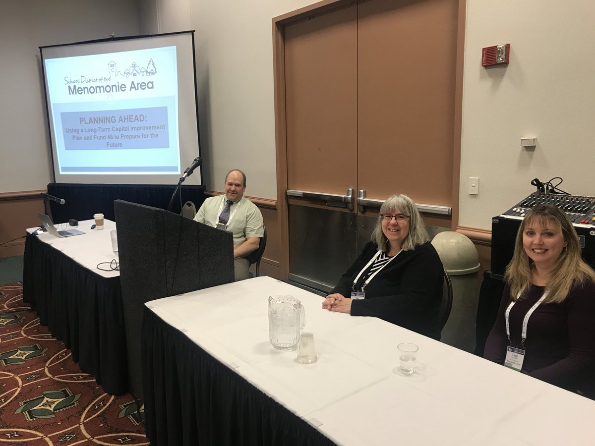 joezydowsky's tweet photo. SDMA Team looking forward to presenting this morning at the state education convention in Milwaukee. #2018EdCon #101CD https://t.co/r4Eqzxw9m9