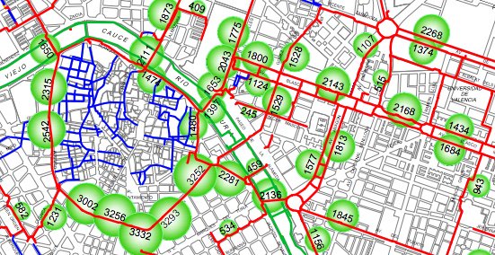 UBici's tweet photo. Continua incrementant-se l’ús de la bicicleta a València. Anell ciclista, Aragó, Blasco Ibáñez o Tarongers per damunt de 3.000 ciclistes/dia https://t.co/DUg7iLXOSG