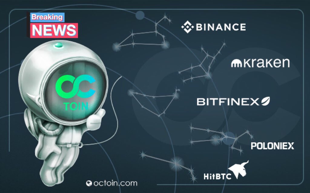 Gr3yscope's tweet photo. Coming Soon!! Octoin, Mining-Invest Portfolio-Trade, Cryptocurrency OctoinCoin is coming to the exchange market. check https://t.co/Bh8gmbyMsK
how about $OCC https://t.co/AHAhnMVDiP #OctoinCoin #OCC #octoin #Binance #Kraken #Poloniex #BITFINEX #HitBTC #Exchanges #Cryptocurrency https://t.co/5nZTw0SDom
