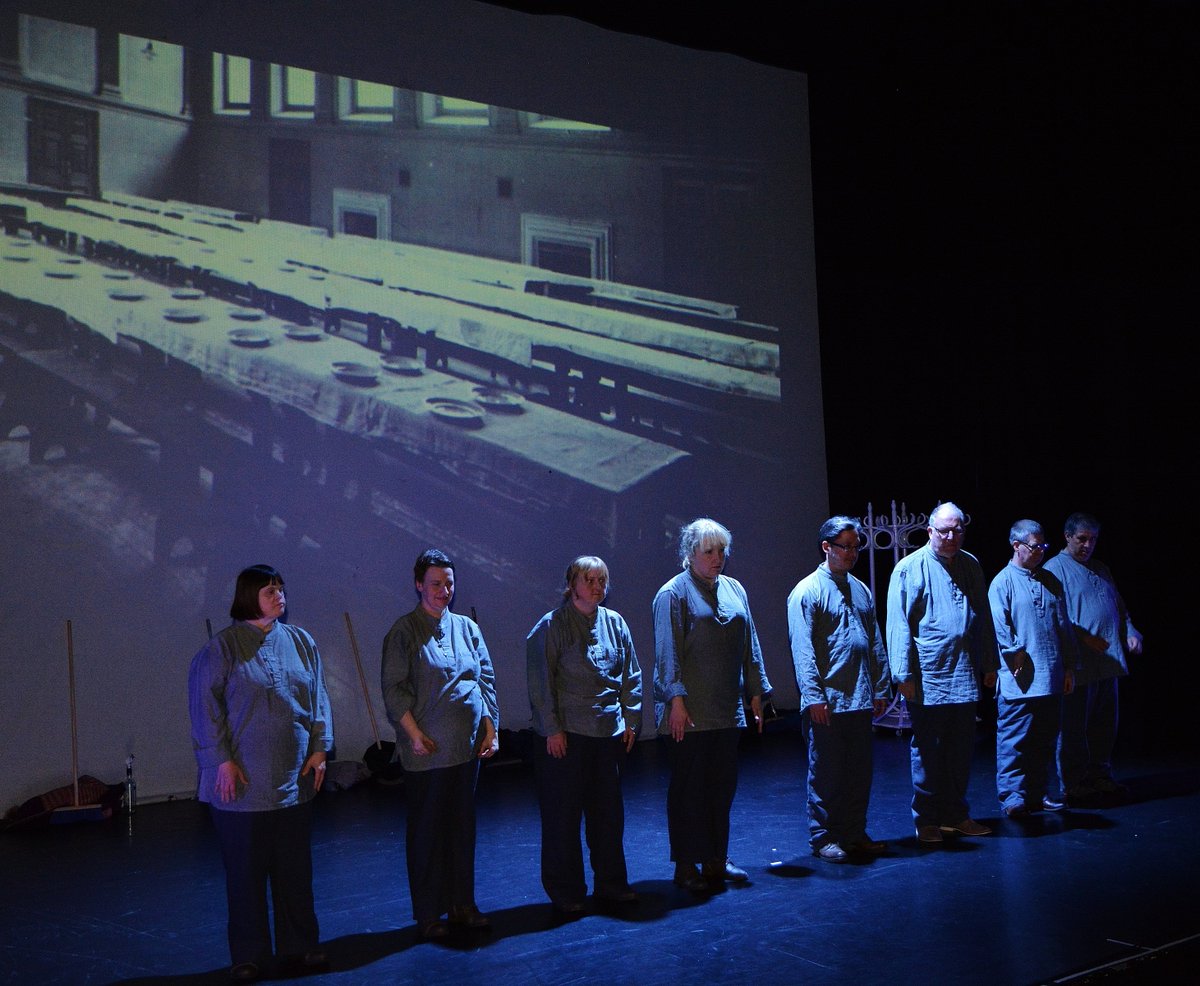 cultural_shift's tweet photo. Fantastic workshop with the wonderful Full Circle. Dream collaborators, making powerful and resonant work. Incredibly proud to hear that they achieved the biggest audience of the season for their production of The  Keepers @arcstockton #learningdisabilityculture #FundedBySpirit https://t.co/sXzA9cnjqp