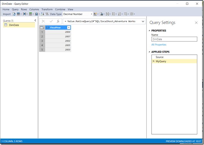 GDI_Infotech's tweet photo. Using Your Own SQL Queries For Tables With Modern Data Sources In SSAS 2016+ And Azure Analysis Services https://t.co/qc2KST5Jfz https://t.co/BIkoA4eri8