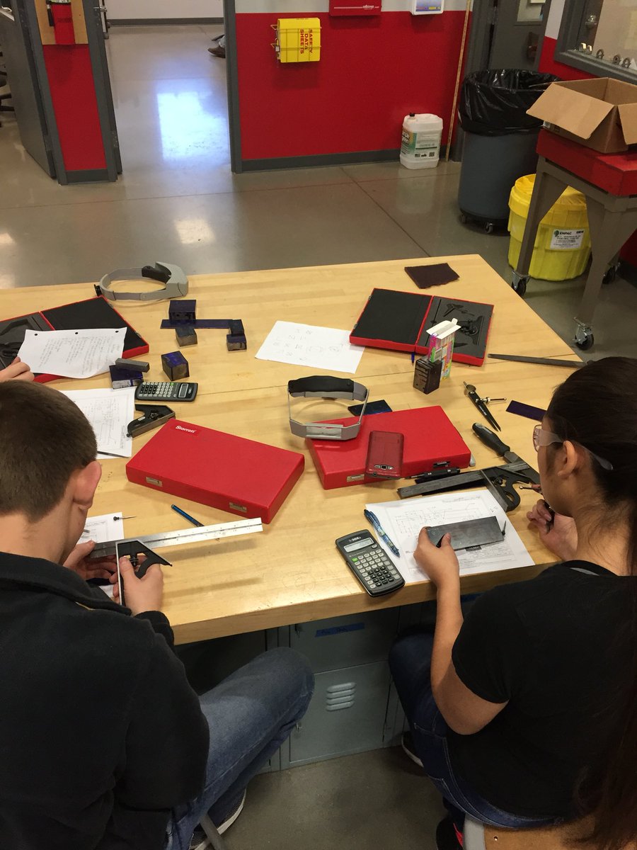 CNC_Kaser's tweet photo. Students working @NIMS_Inc layout project @ITAMCO_ IMESSC using #skills @PlymouthHSpcsc https://t.co/KLzFIImViU