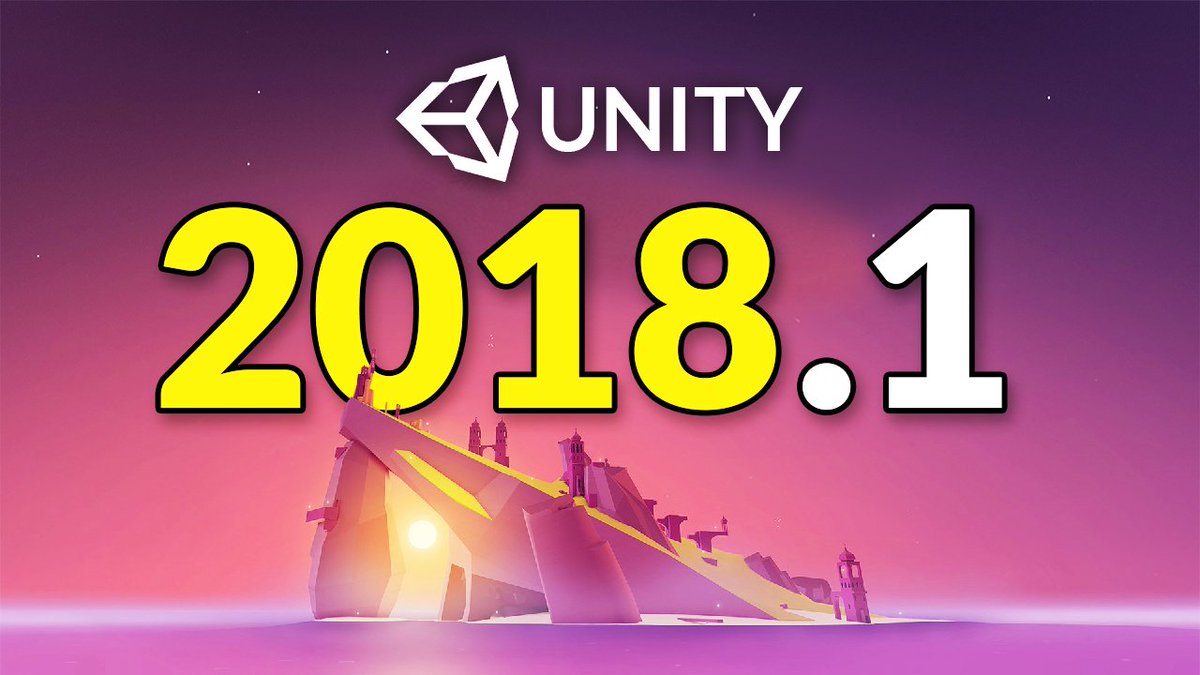 Shader Graph, Scriptable Render Pipeline, C# Job System and much more. Here is what's new in <a href="/unity3d/">Unity3D (inactive)</a> 2018.1! youtu.be/fRHMB4MWSFA