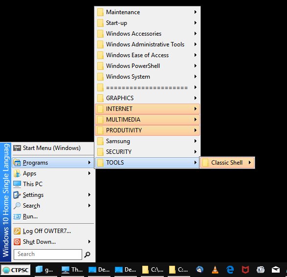 SUZANECARVALHO's tweet image. Aí SIM !!!!! #ClassicShell #MenuIniciar #Windows10 #Microsoft