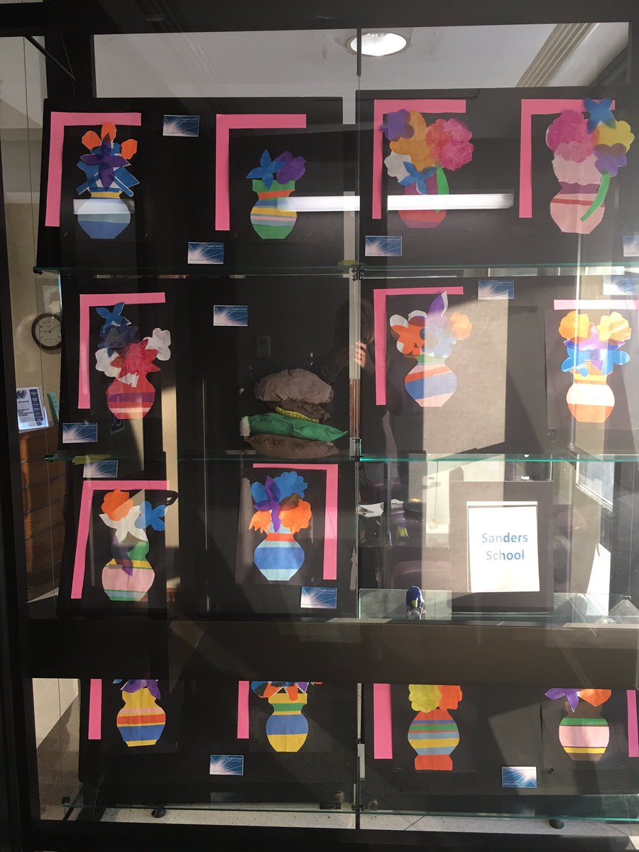 SandersSELF's tweet photo. Sanders Art Display at EDC! Proud of Keeler and our artists!!! https://t.co/o8oJGxPAtN