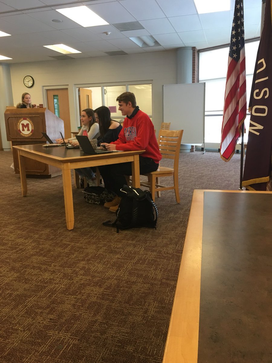 schmitzy10's tweet photo. Mike very excited to talk try to cut off Carlin #attaboy #agressivemike #mhsdebate #letsgododgers https://t.co/Yf7bzEbHss