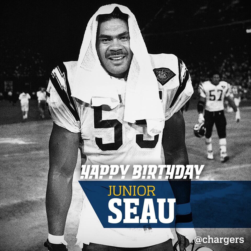 Happy Birthday to the GOAT, Junior Seau 5  5    