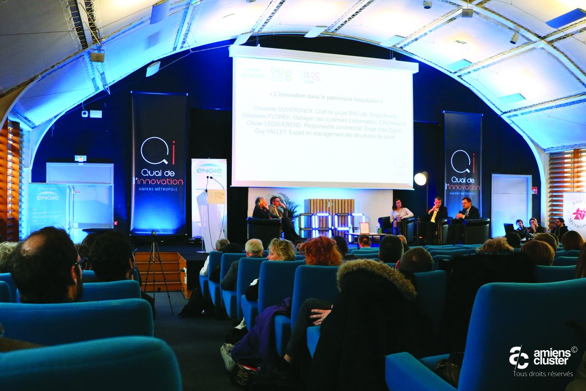 Retour en image - Table ronde 1 " L'nnovation pour le patrimoine hospitalier" avec <a href="/GuyVallet/">Vallet</a> <a href="/CHUAmiens/">CHU Amiens-Picardie</a> @ENGIE_AximaFR @ENGIE_IneoFR