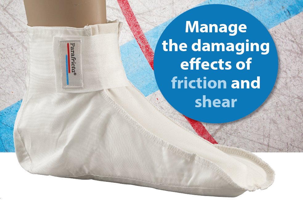 parafricta's tweet photo. Offloading or pressure redistribution is not sufficient for managing Heel #PressureUlcers • Tissue distortion (due to friction/shear forces) can be more devastating than Ischemia (due to gravity/pressure) https://t.co/5ZFN57En3g • #reactToRed #ProtectFromFriction https://t.co/KUrl1EXWlo