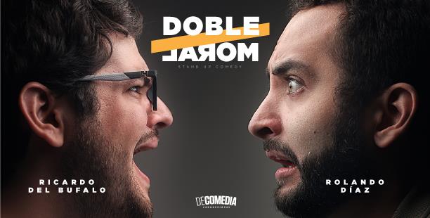 EventosUCV's tweet photo. Doble Moral es un Stand Up comedy donde #RolandoDíaz y #RicardoDelBúfalo invitan a la audiencia a reír de sus contradicciones e hipocresías. Centro Cultural BOD #Caracas #Viernes02Feb #07:00Pm https://t.co/j7tMcqvZ32
