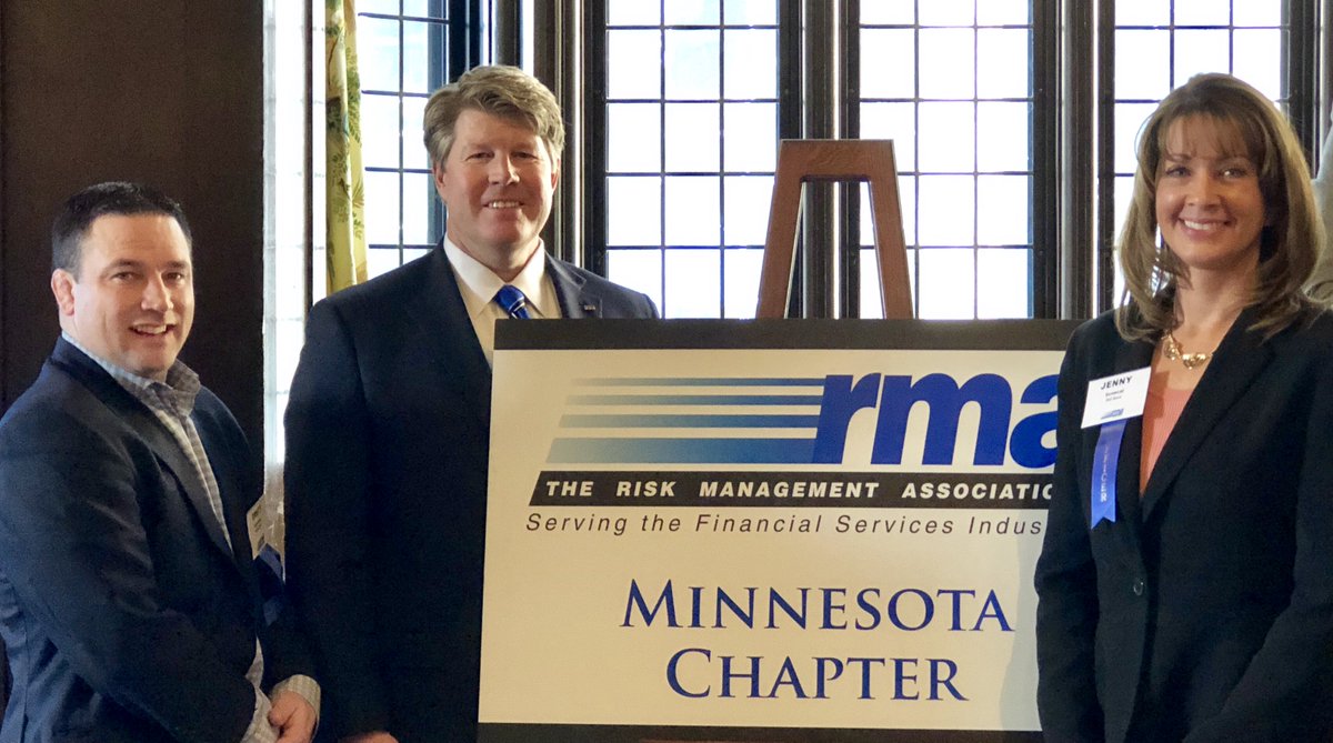 RMAMNChapter's tweet image. Great attendance at the January Meeting &amp;amp; Luncheon with speaker KC Mathews of @UMBBank. The Board of Directors also presented a Gold Star Award of Excellence to the RMA Minnesota Chapter. #Economy #Lending