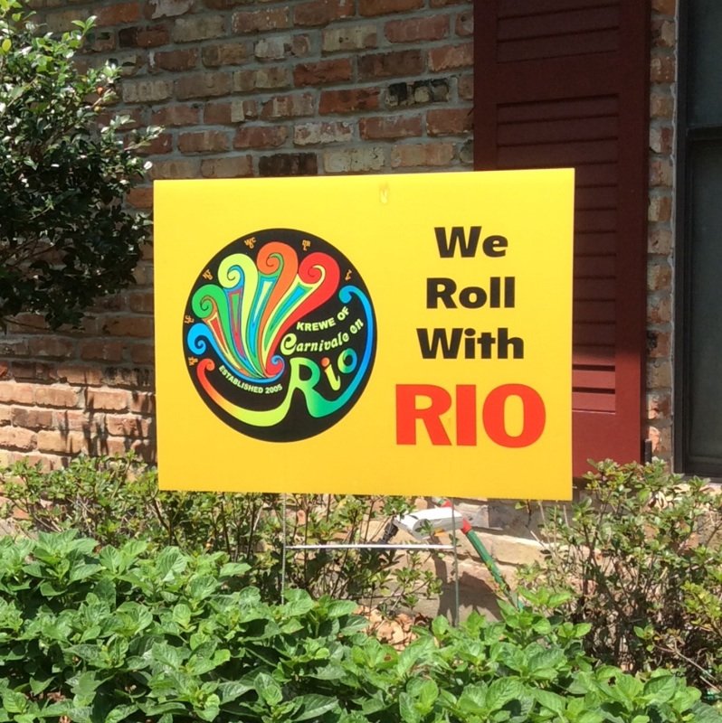 KreweofRio's tweet photo. Just two weeks till we roll, Lafayette! Sat, Feb 3 #RioParada #Maracas #MardiGras https://t.co/jzJoThcnSm