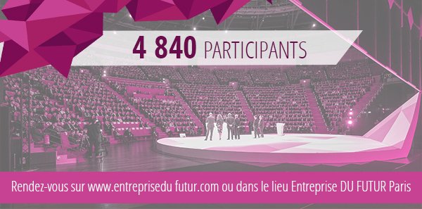 Vous étiez plus de 4 800 dirigeants réunis cette année pour co-construire l’Entreprise de demain et faire de cette journée un véritable succès ! Toute l’équipe de l'#EDFutur est très fière de compter sur vous et vous remercie pour votre participation et votre soutien.