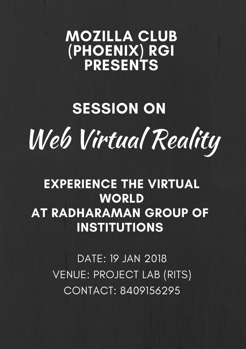 princeanand1779's tweet photo. @MikeMozmicky
@aashish0506
#MozMPCG #WebVRIndia #WebVRcamp #mozactivatein #mozillain #repsmozilla https://t.co/0z9b0MAdyg