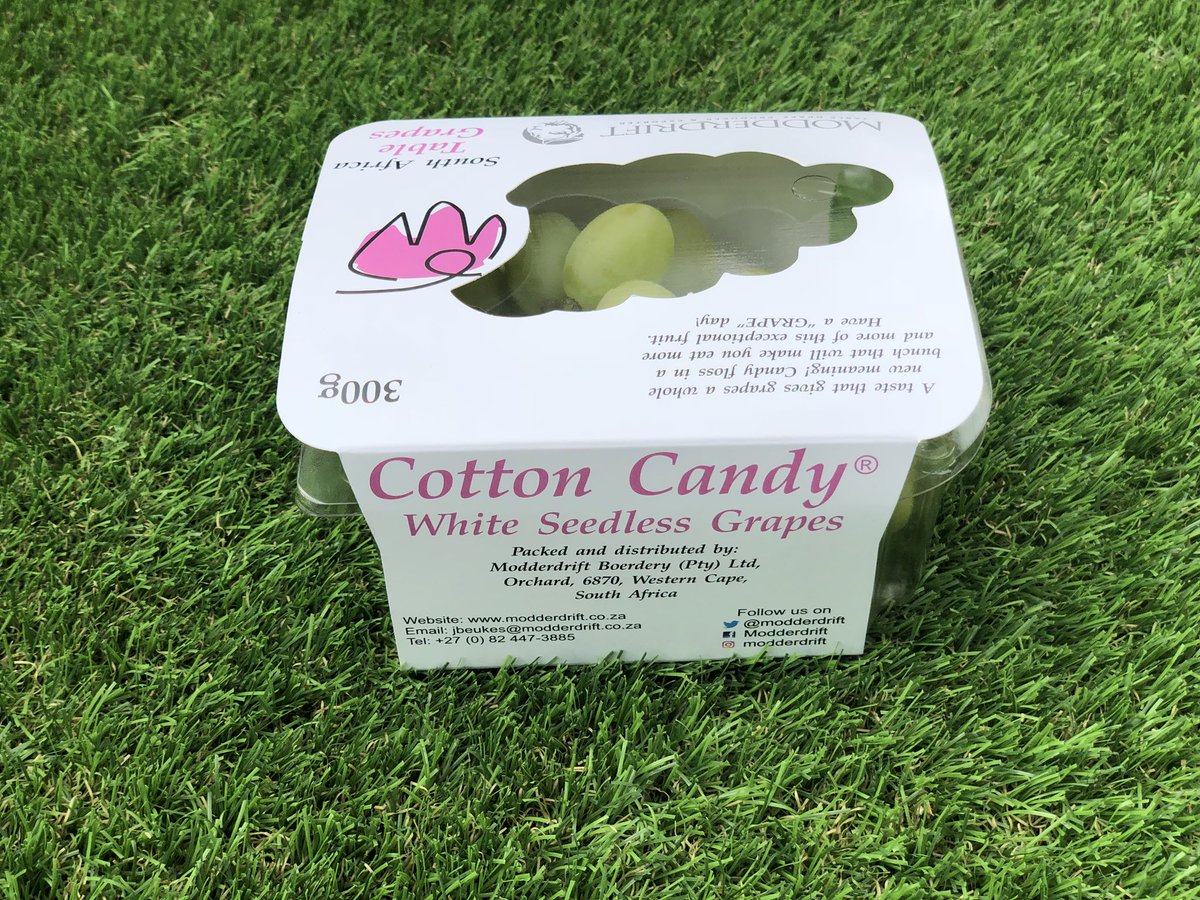 modderdrift's tweet photo. #cotton #candy #grapes @modderdrift @CheckersSA will be packed soon https://t.co/BWo751Cu76