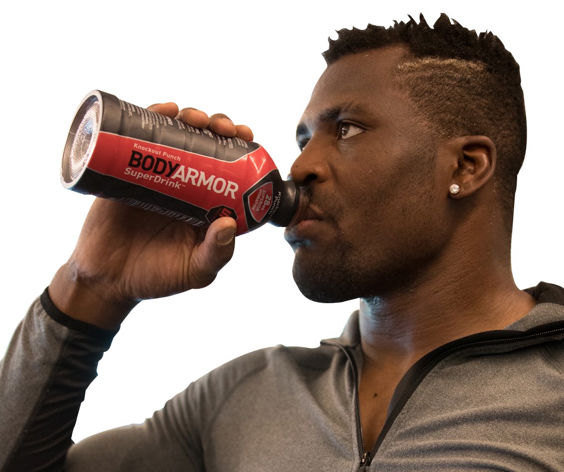 DrinkBODYARMOR's tweet image. ‼️RT to enter for a chance to WIN an exclusive shipment 📦 of the NEW BODYARMOR x @UFC Knockout Punch 👊 flavor. 10 Winners will be chosen on 1/20. GO!