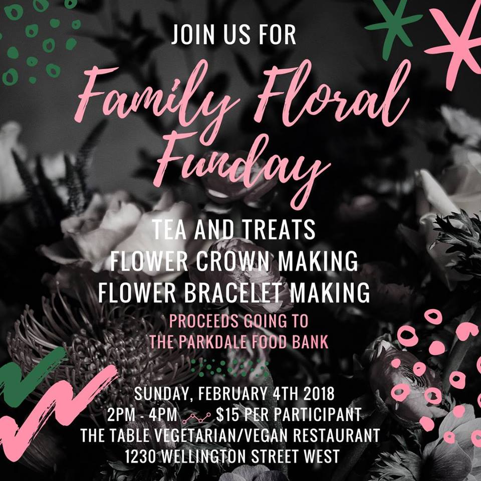 Thank you for the follow @GenGazaille !  If you are interested in coming by the shop on Feb 4th, we have a great event planned to support the Parkdale Food Bank.