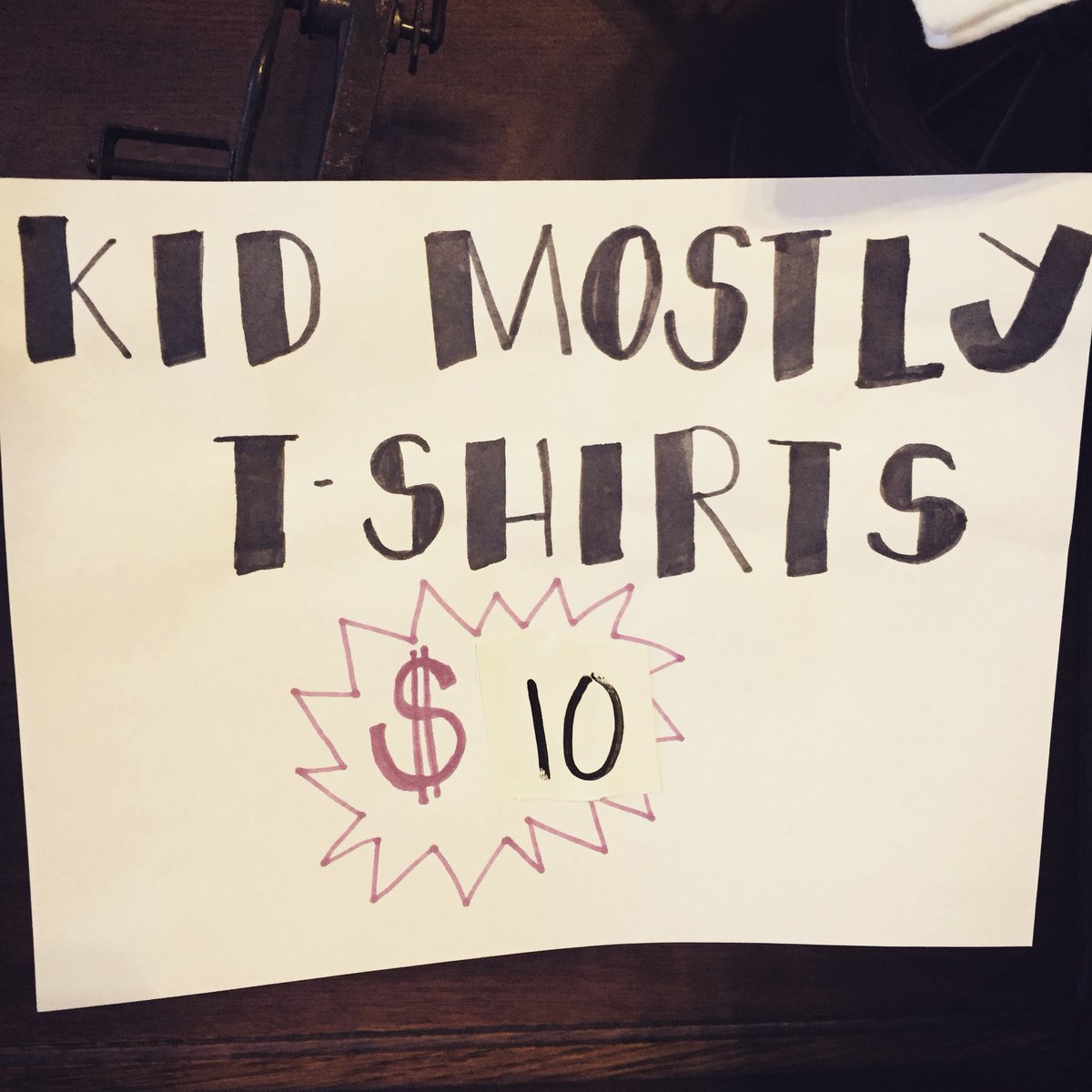 KidMostly's tweet image. T-Shirts are now $10 for a limited time! Get one before they’re gone!