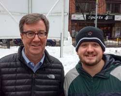 AlgonquinColleg's tweet image. Meet Shlomo Coodin, the AC Business Marketing student who is determined to raise $10,000 and have @JimWatsonOttawa pied in the face. Coodin is fundraising for @ochottawa. Read his story and support him here:  algqn.co/PvxK30hSUx6