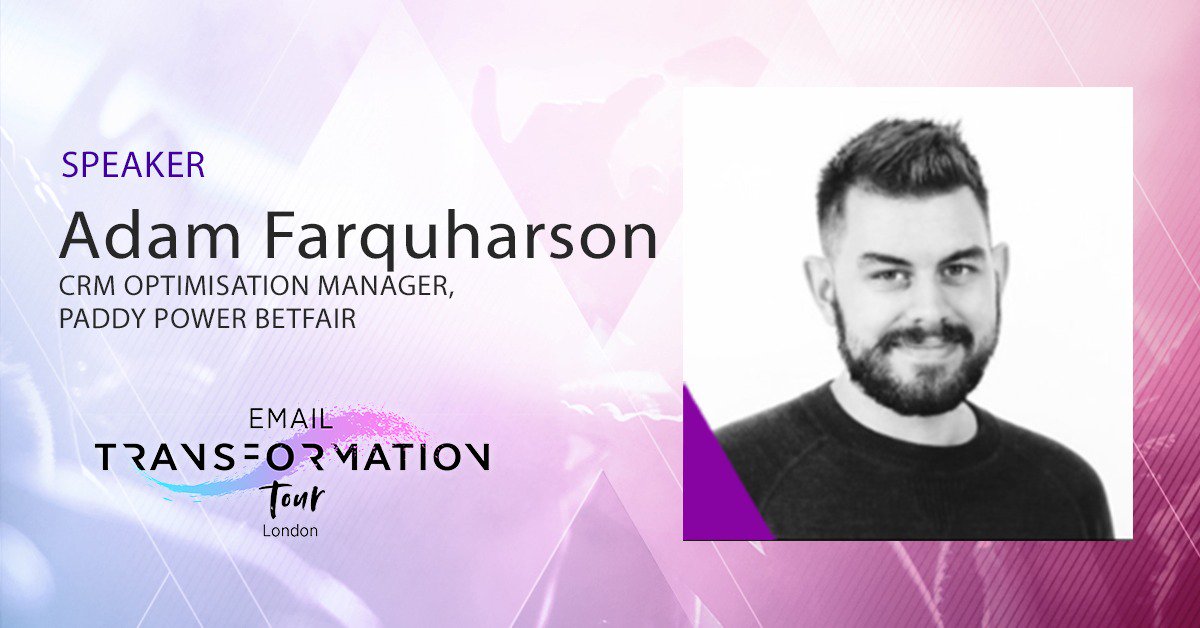 movableink's tweet photo. We are very excited to hear @AdamFarquharson share how Movable Ink transformed @paddypower's & @Betfair's email experience at our #EmailTransformation Tour in London on 1 February! https://t.co/VWherqPVvU