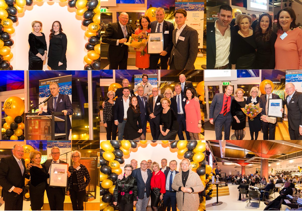 Mooie sfeervolle avond met benoeming ambassadeur Eric van Schagen en verkiezing #ondernemers van het Jaar van WTC Eindhoven, WTC·E Zakensociëteit Toon Jansen &amp; WTC·E Young Professionals Ralph van Kroonenburg.
Wat een energie dat belooft wat voor de toekomst!