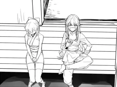 ちょっと前に思いついて描いてる途中でこれ面白くなくない?病が発動して放置してる落書きなんですけど、ノッブのブーツ下のズボンってどんな形してるのか真剣に悩んだ一コマ 