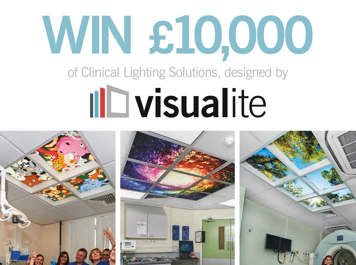 YESSSElectrical's tweet photo. Do you work in the healthcare industry? You could win £10,000 of Clinical Lighting Solutions by #Visualite for your department. Find out more at: https://t.co/p4rLkuVtWm https://t.co/MFOqLubtvd