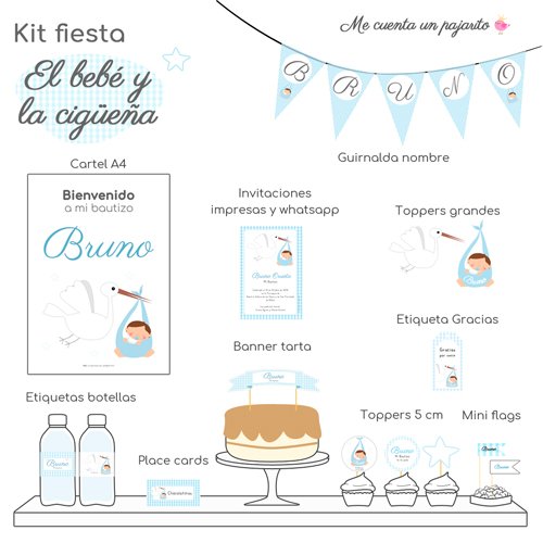 cuentapajarito's tweet photo. Feliz fin de semana!!! Terminamos con el kit de bautizo El bebe y la cigüeña. https://t.co/saiD7NeAwp https://t.co/DYtISEhUWv