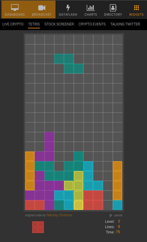 echofin's tweet photo. Widget integration and versatility in Echofin  is as easy and smooth as playing Tetris 🎮😎👌 https://t.co/B6TVCVqsSL