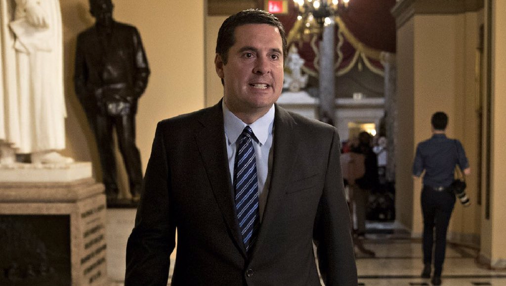 ColumbiaBugle's tweet photo. The idea of a Republican Congressman from the blue state of California (my home state), being the one to take down the corrupt Obama Administration, is just so freakin perfect. #CaliforniaRepublicans #FridayFeeling #ReleaseTheMemo https://t.co/kDJlx6ph9b