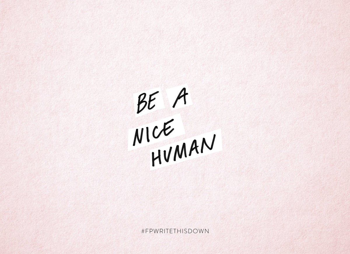 🙌 #FPWriteThisDown