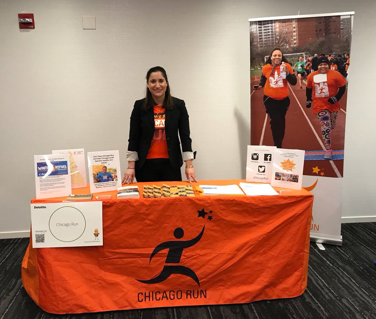 Debra_Michaels's tweet photo. Thank you @DeloitteUS  for partnering with @Chicago_Run and being a leader in promoting well-being for its employees and the community. #Chicago #wellbeing https://t.co/5aDfr6nNFV
