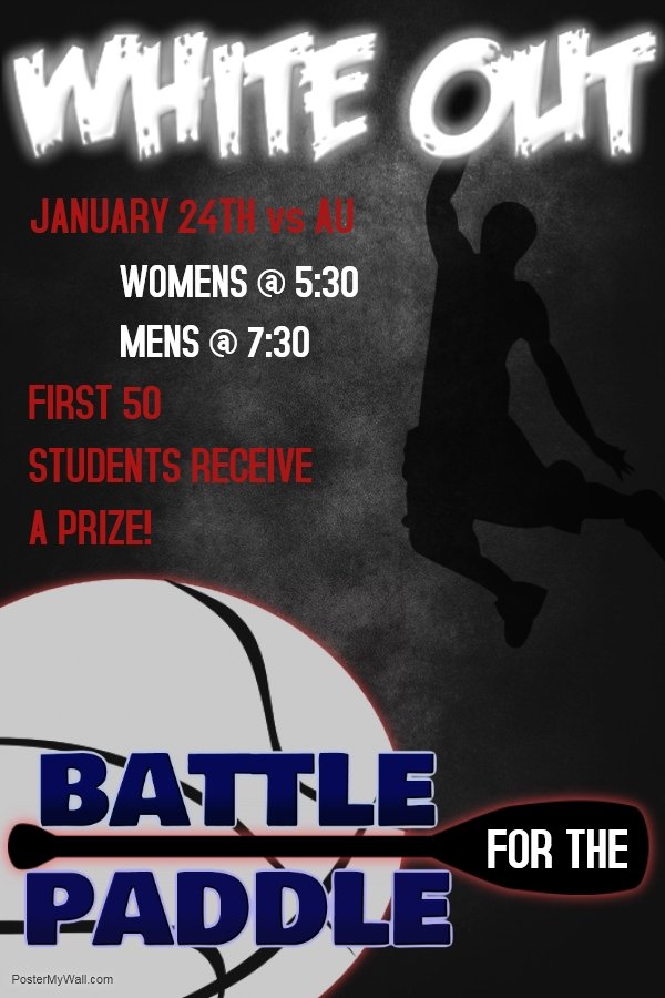 Be sure you wear white next Wednesday as we take on Augusty University! Let's pack out the convo!
<a href="/USCAGetInvolved/">USCA Get Involved</a> <a href="/PacerAthletics/">USC Aiken Athletics</a> <a href="/USCAWBB/">USC Aiken Women's Basketball</a> <a href="/USCAikenMBB/">USCA Men’s Basketball</a>
