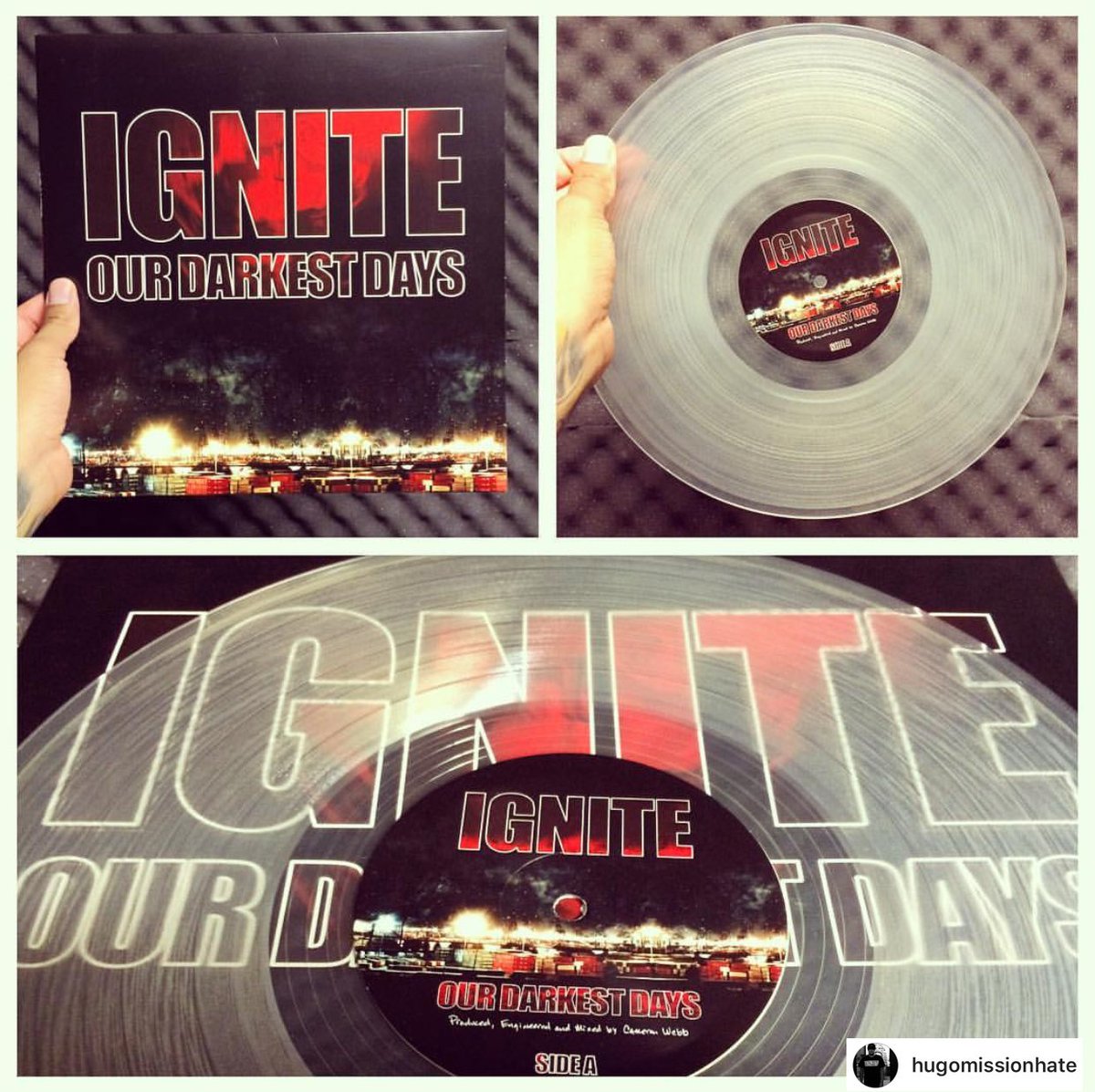 #ignite vinyl via hugomissionhate / instagram