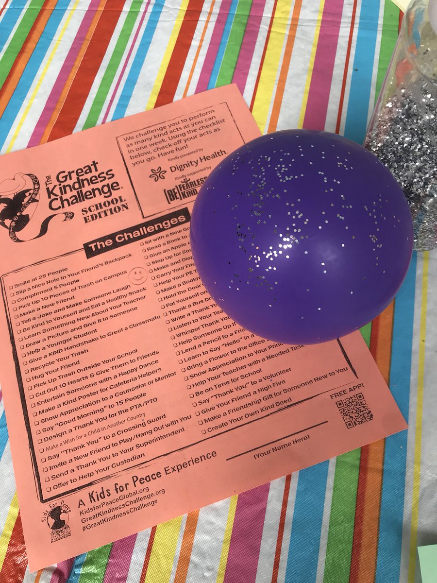 Kicking off The Great Kindness Challenge today at #GES! Our actions and behaviors have a huge impact on others! Unkind ones can never be completely “shaken off”. #choosekindness #kindnessmatters #weareupforthechallenge #risingup