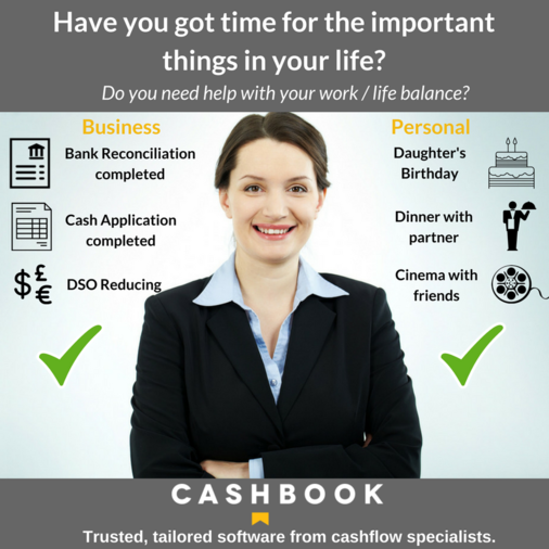 CashbookLtd's tweet photo. Our Cash Application automation software reduces time spent on cash management. It helps you enjoy the things in life that you don’t want to miss! #fintech #CashApplication #BankRec https://t.co/KJDcpYCBR7