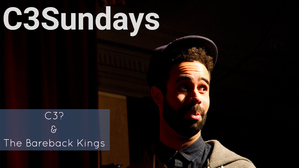 - A show, on Sun? 
- Every Sun! It's #C3Sundays after all!
- Is it odd to post things in dialogue when it's the 1 person doing it?
- Yes...I do!
- Hmmm...maybe spending the day alone's not gr8! But going to a great show w amazing guests, sure is!
- Yup! I won't disagree abt that!