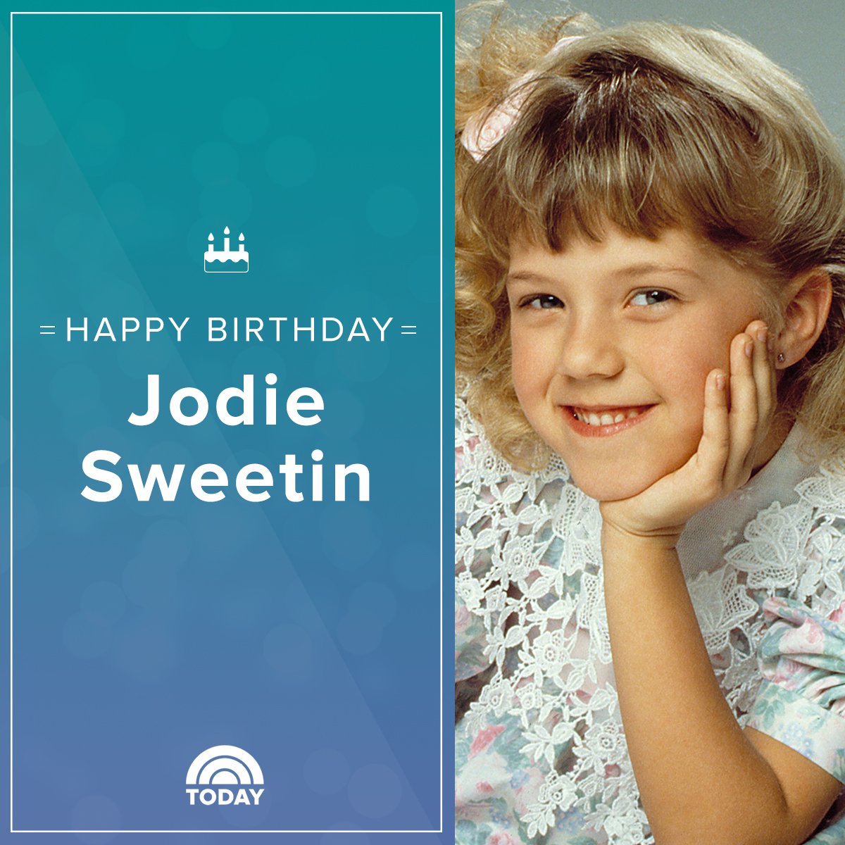 Happy birthday, Jodie Sweetin! 