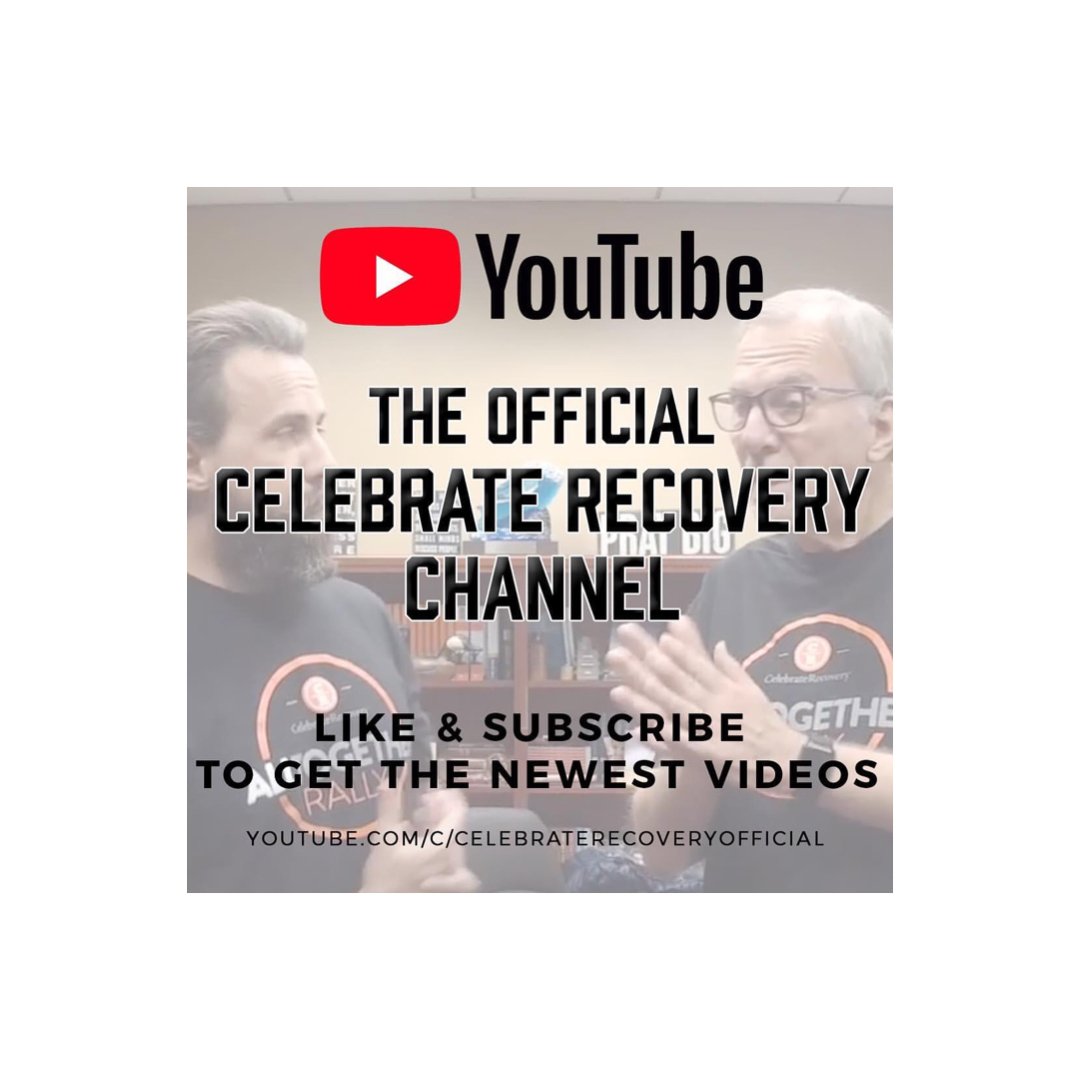 celebraterecvry's tweet photo. Be sure to check out the official Celebrate Recovery channel on YouTube. Link is in bio #celebraterecovery https://t.co/FRvWvgSRmT